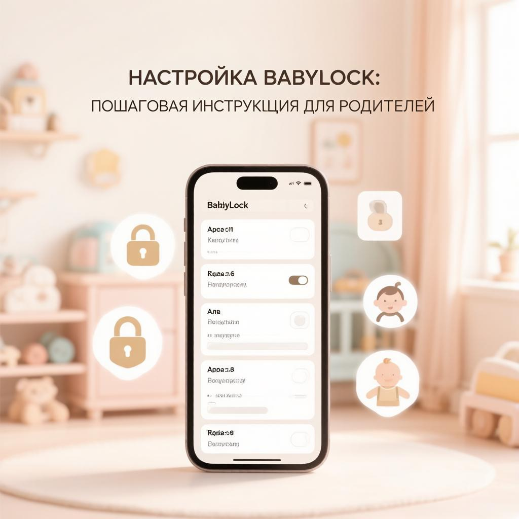 Настройка BabyLock: пошаговая инструкция для родителей