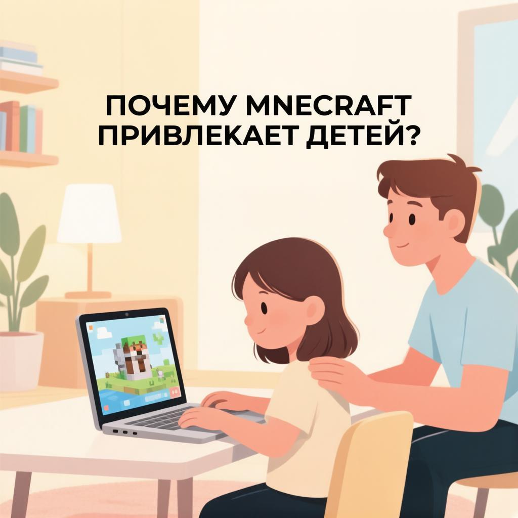 Почему Minecraft привлекает детей?