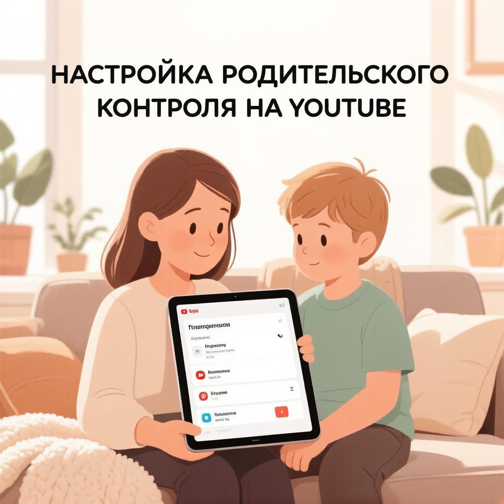 Настройка родительского контроля на YouTube