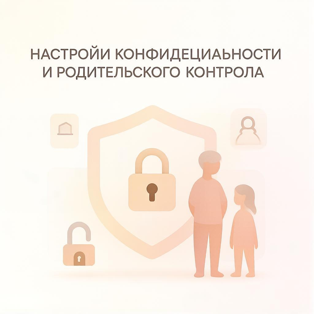 Настройки конфиденциальности и родительского контроля на YouTube