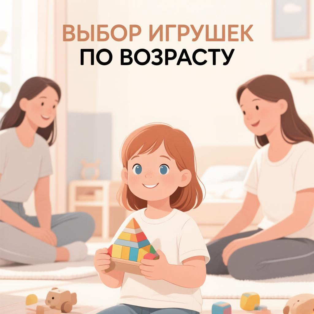 Выбор игрушек по возрасту
