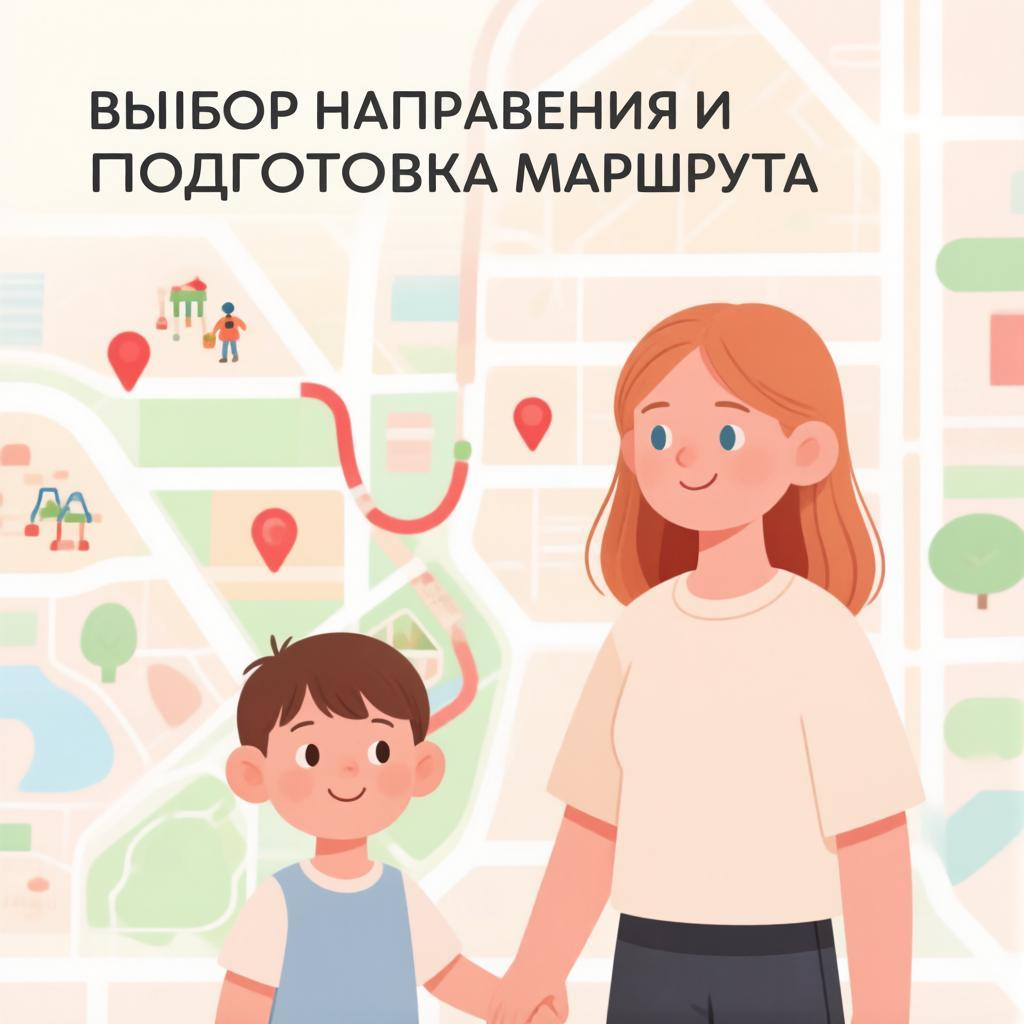 Выбор направления и подготовка маршрута