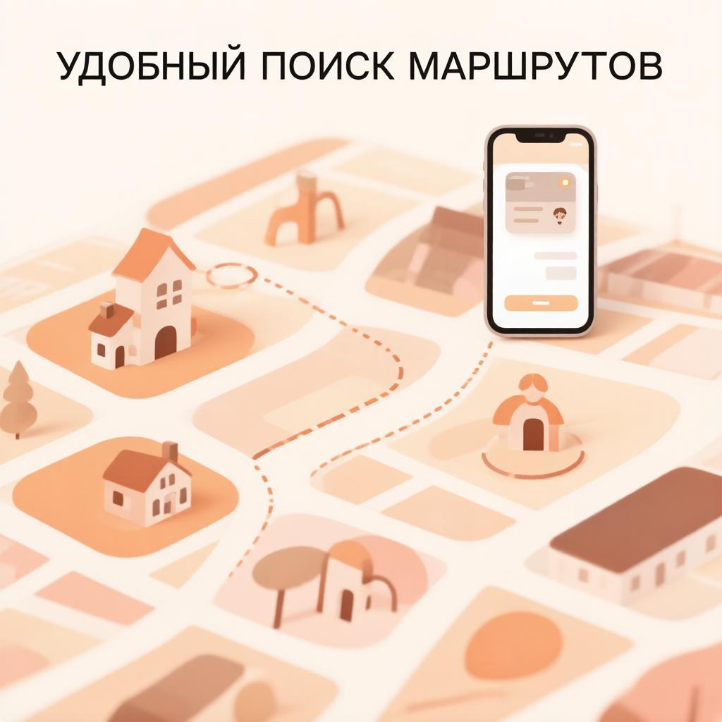 Удобный поиск маршрутов