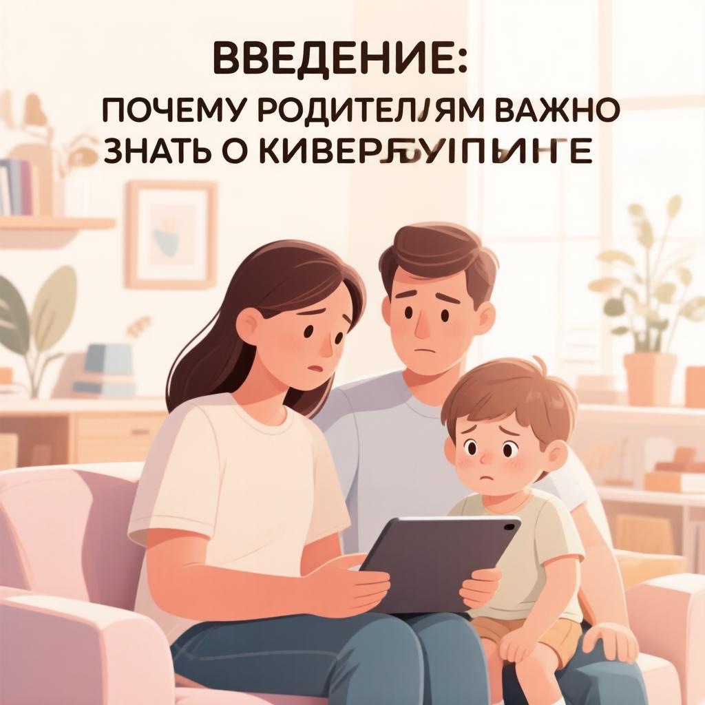 Введение: почему родителям важно знать о кибербуллинге