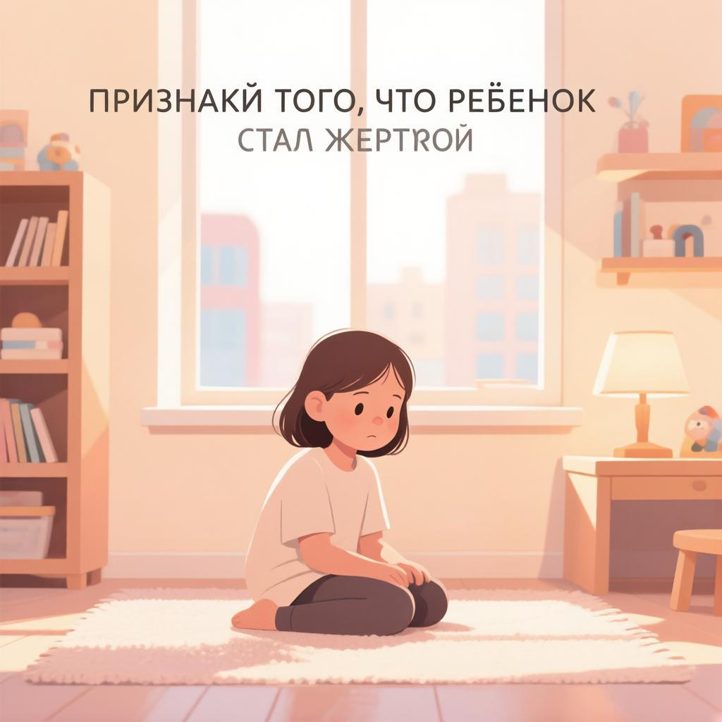 Признаки того, что ребёнок стал жертвой