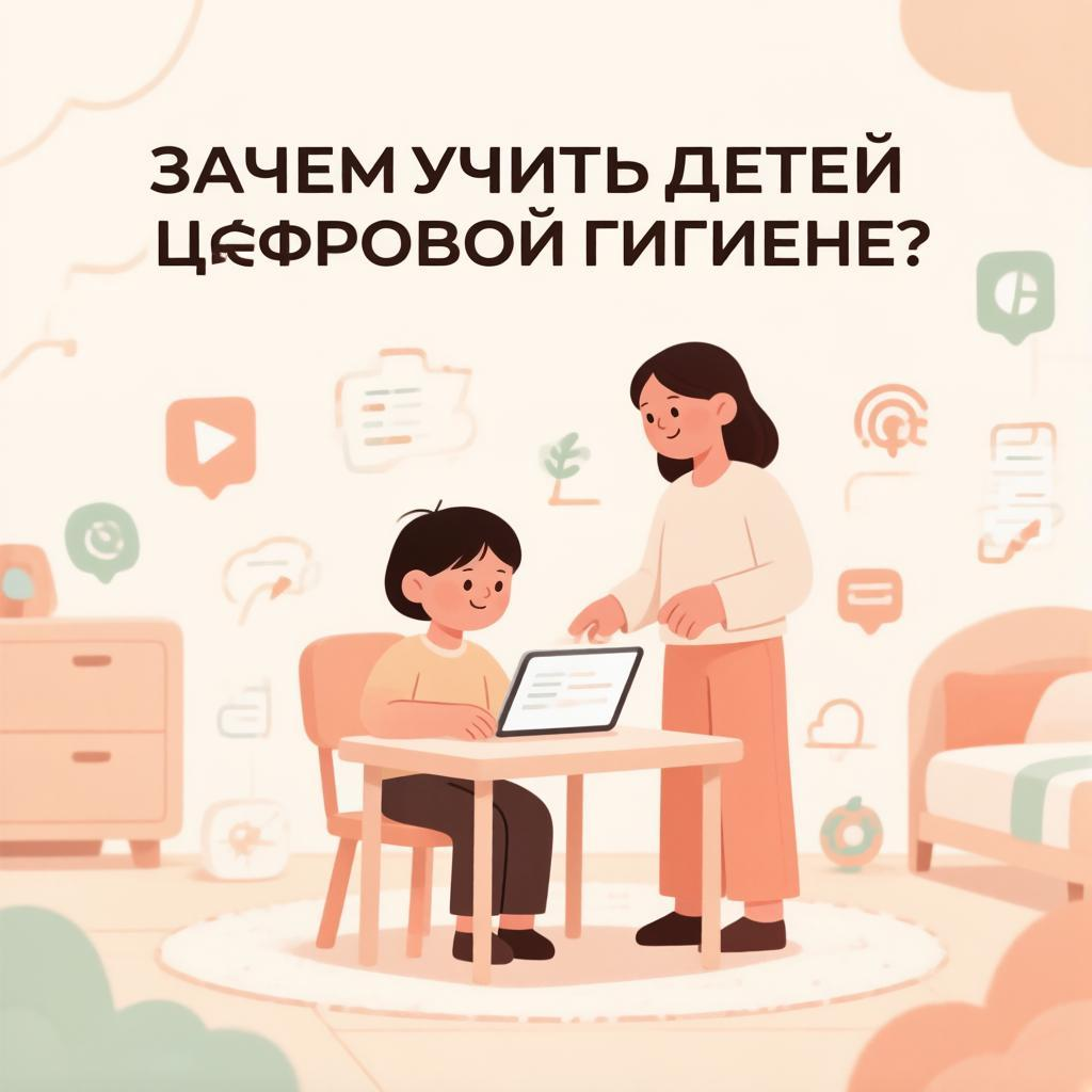 Зачем учить детей цифровой гигиене?