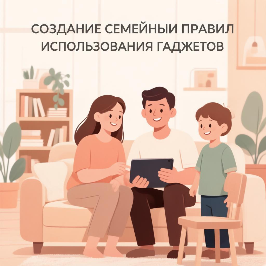 Создание семейных правил использования гаджетов
