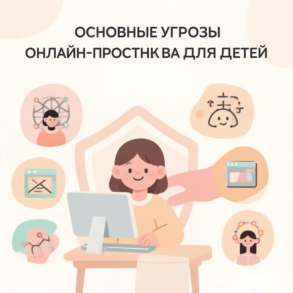 Основные угрозы онлайн-пространства для детей