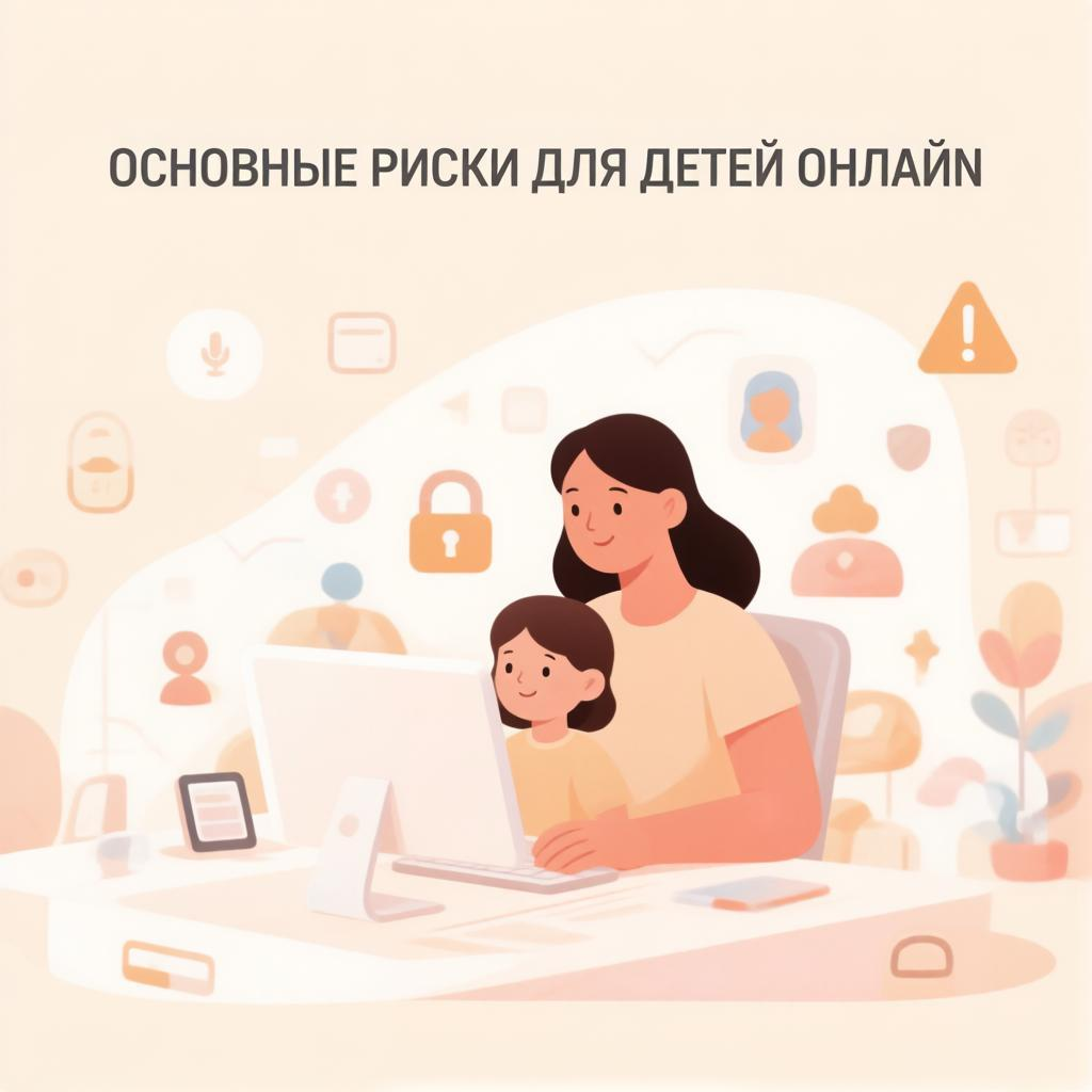 Основные риски для детей онлайн