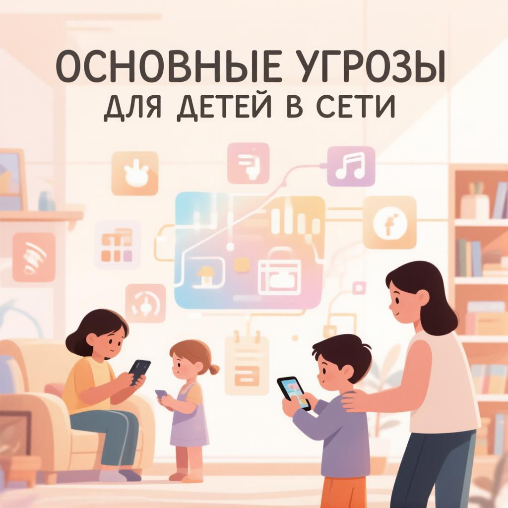 Основные угрозы для детей в сети