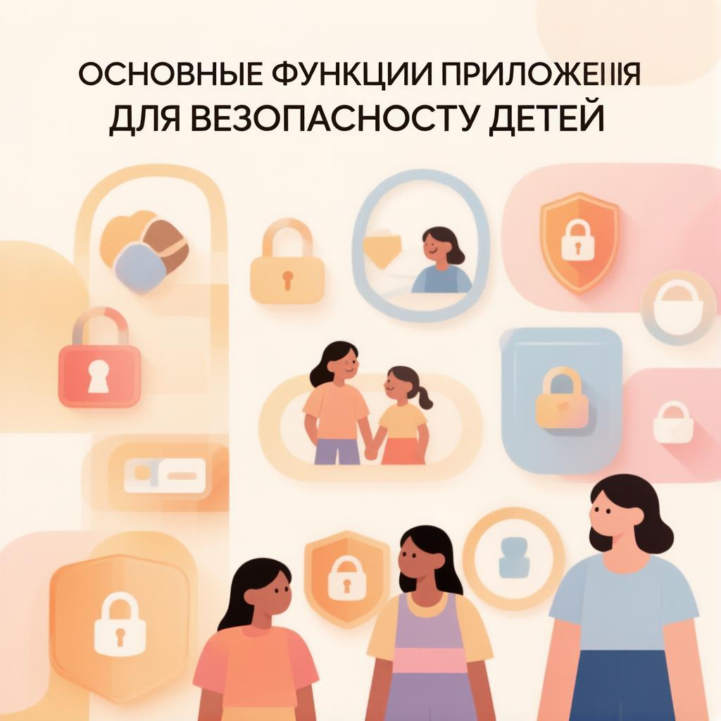Основные функции приложения для безопасности детей
