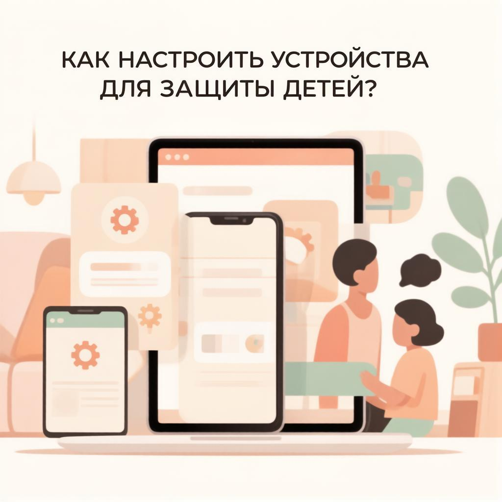 Как настроить устройства для защиты детей?