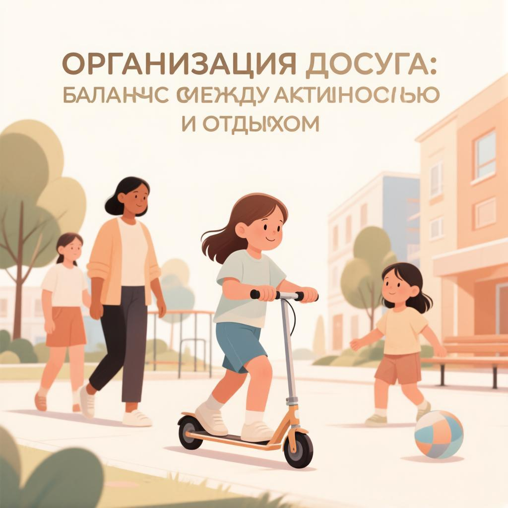 Организация досуга: баланс между активностью и отдыхом