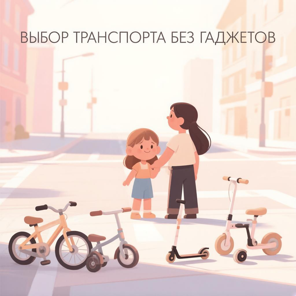 Выбор транспорта без гаджетов