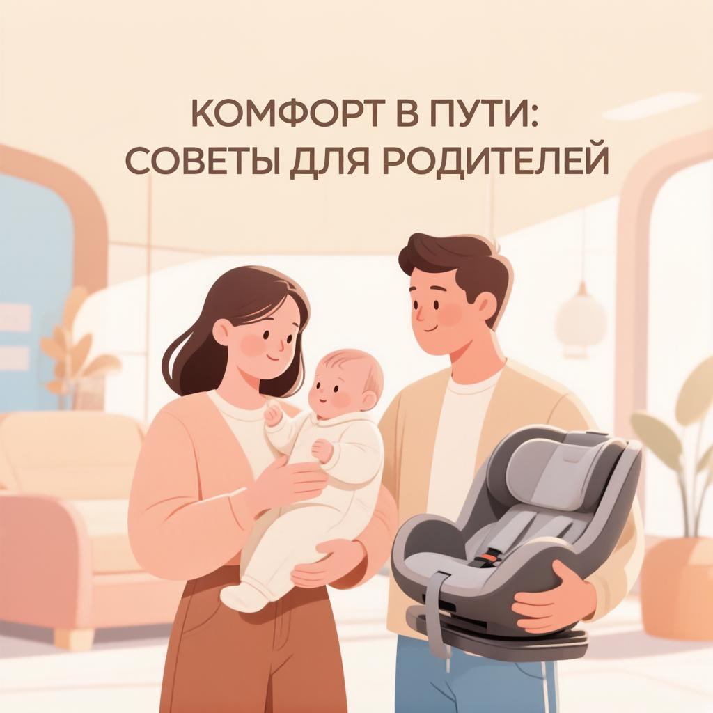 Комфорт в пути: советы для родителей