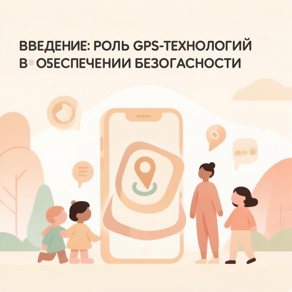 Введение: роль GPS-технологий в обеспечении безопасности детей