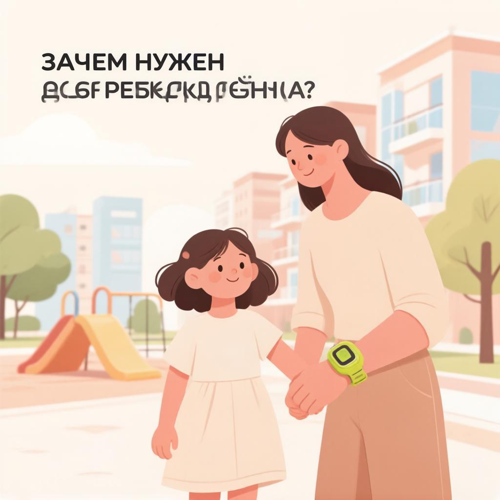 Зачем нужен GPS-трекер для ребёнка?