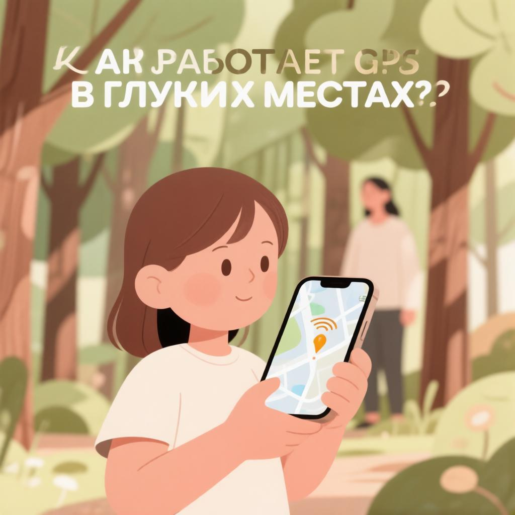 Как работает GPS в глухих местах?