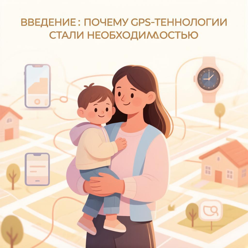 Введение: почему GPS-технологии стали необходимостью для безопасности детей вне
