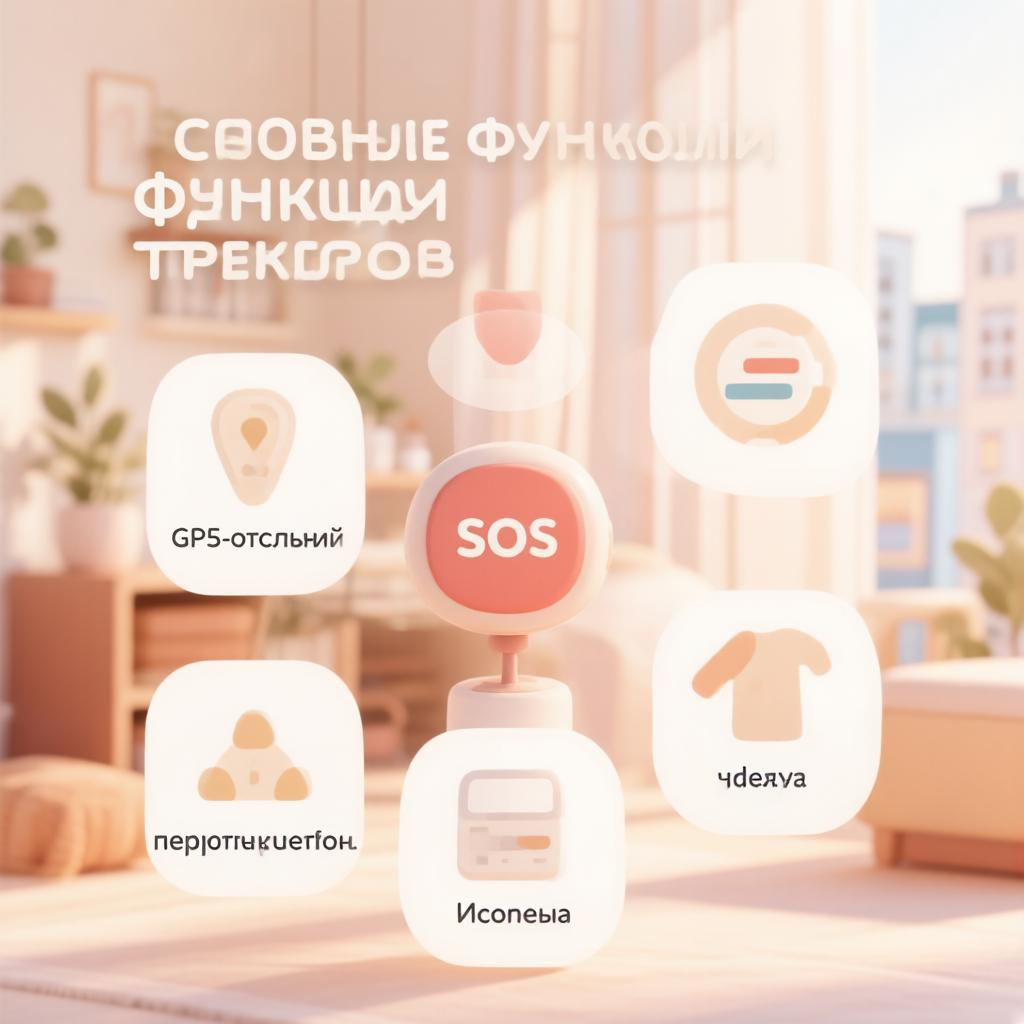 Основные функции детских трекеров