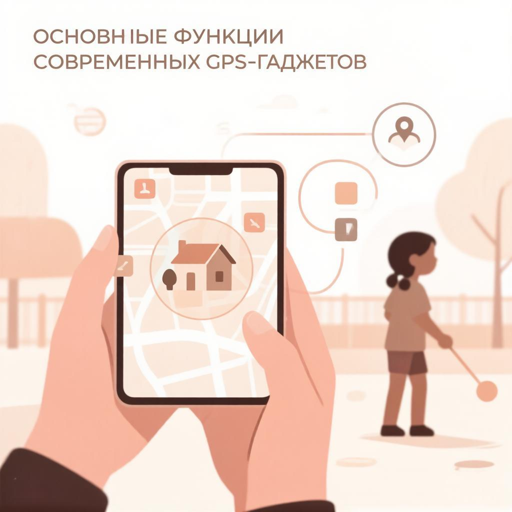 Основные функции современных GPS-гаджетов