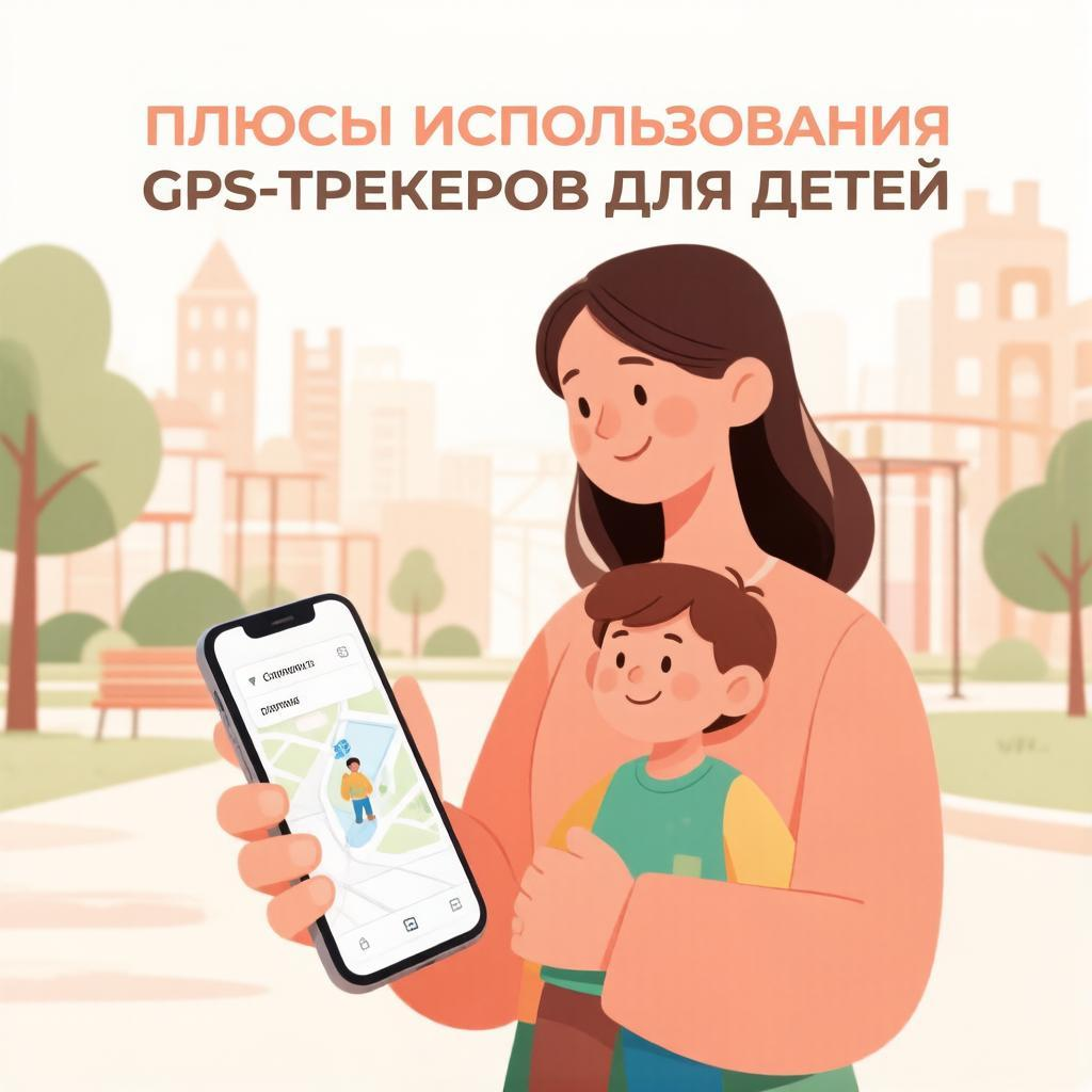 Плюсы использования GPS-трекеров для детей