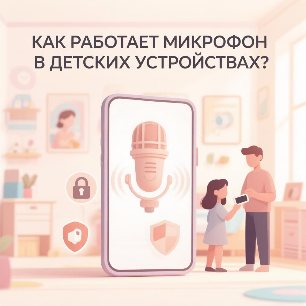 Как работает микрофон в детских устройствах?
