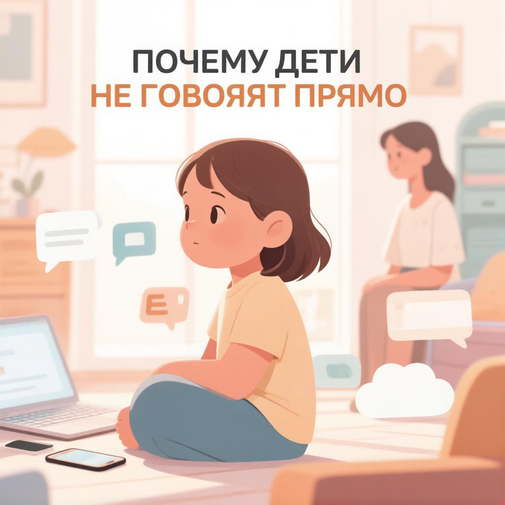 Почему дети не говорят прямо