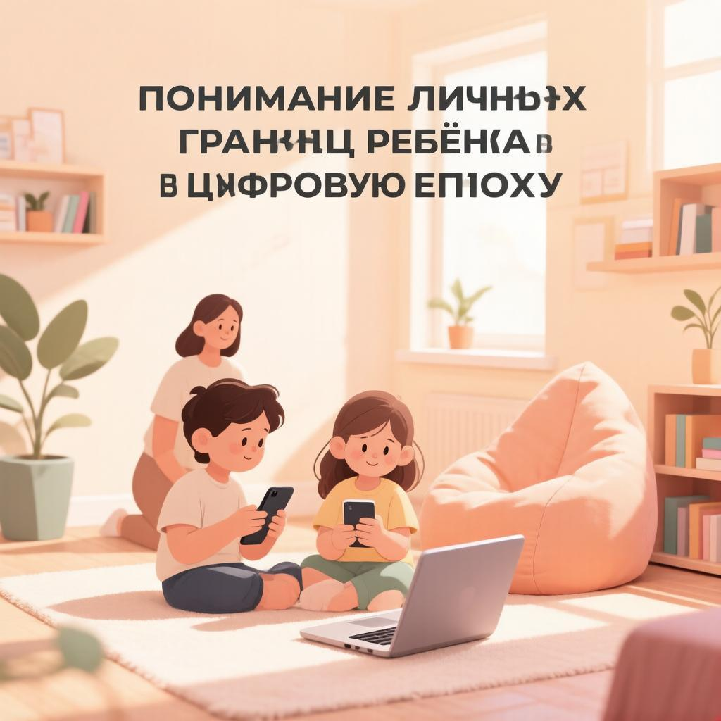 Понимание личных границ ребёнка в цифровую эпоху