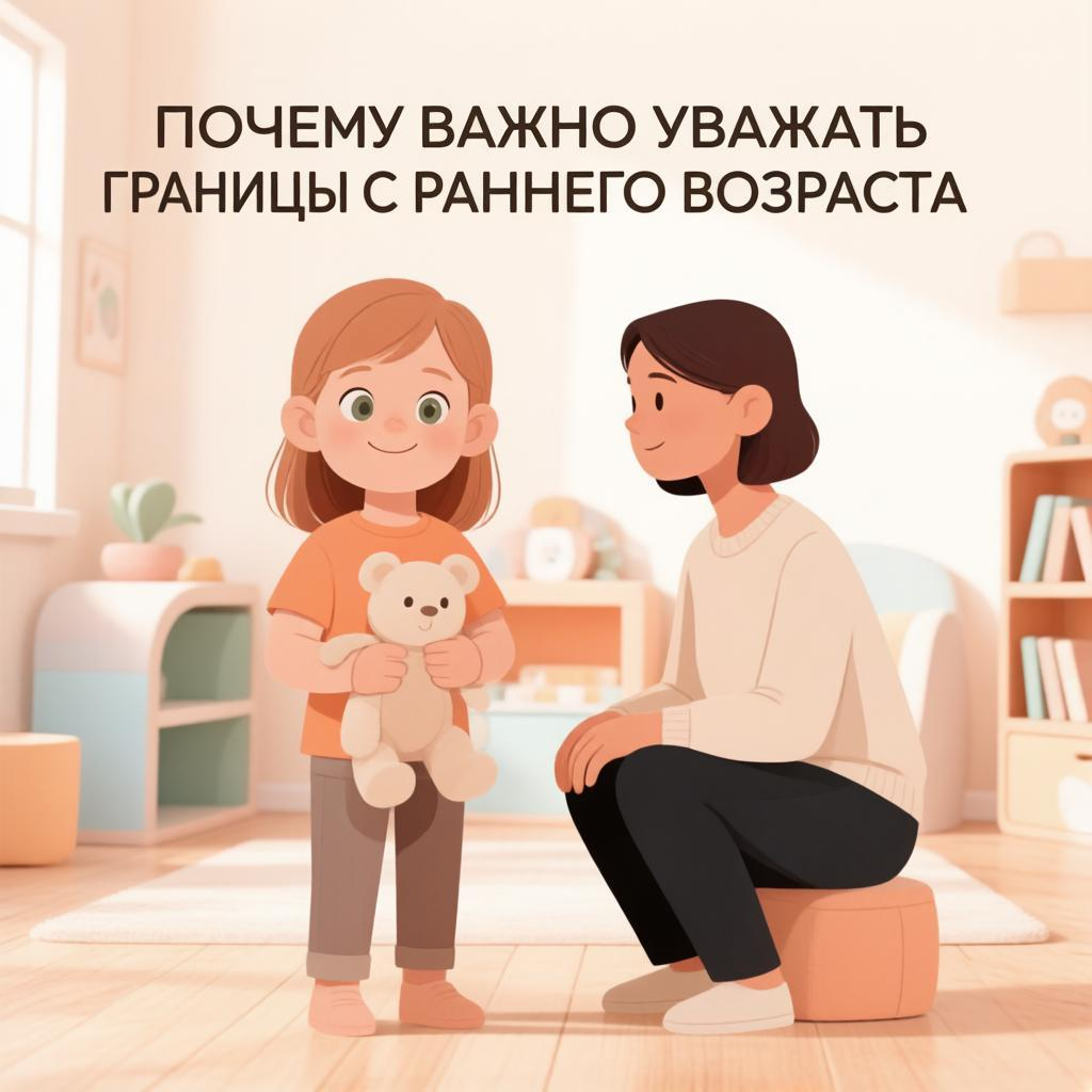 Почему важно уважать границы с раннего возраста