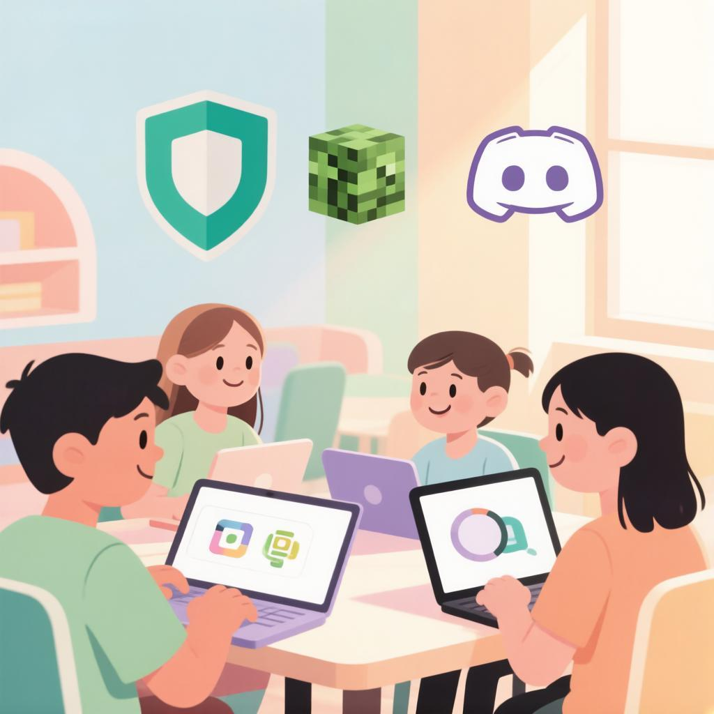 Почему Minecraft и Discord популярны среди детей