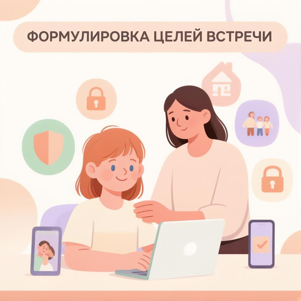 Сформулируйте цели встречи