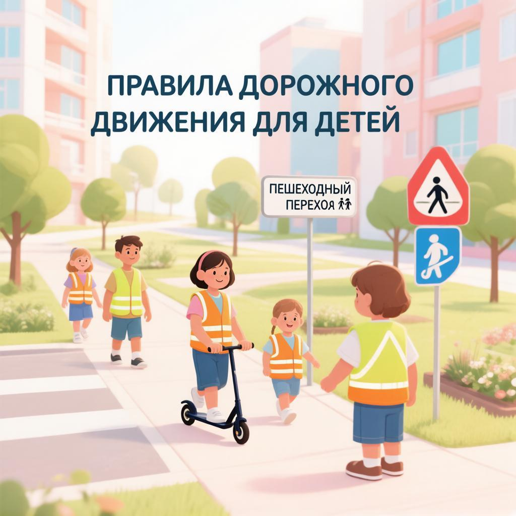 Правила дорожного движения для детей
