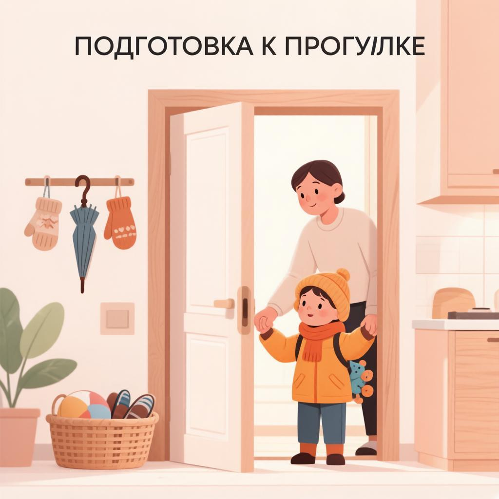 Подготовка к прогулке
