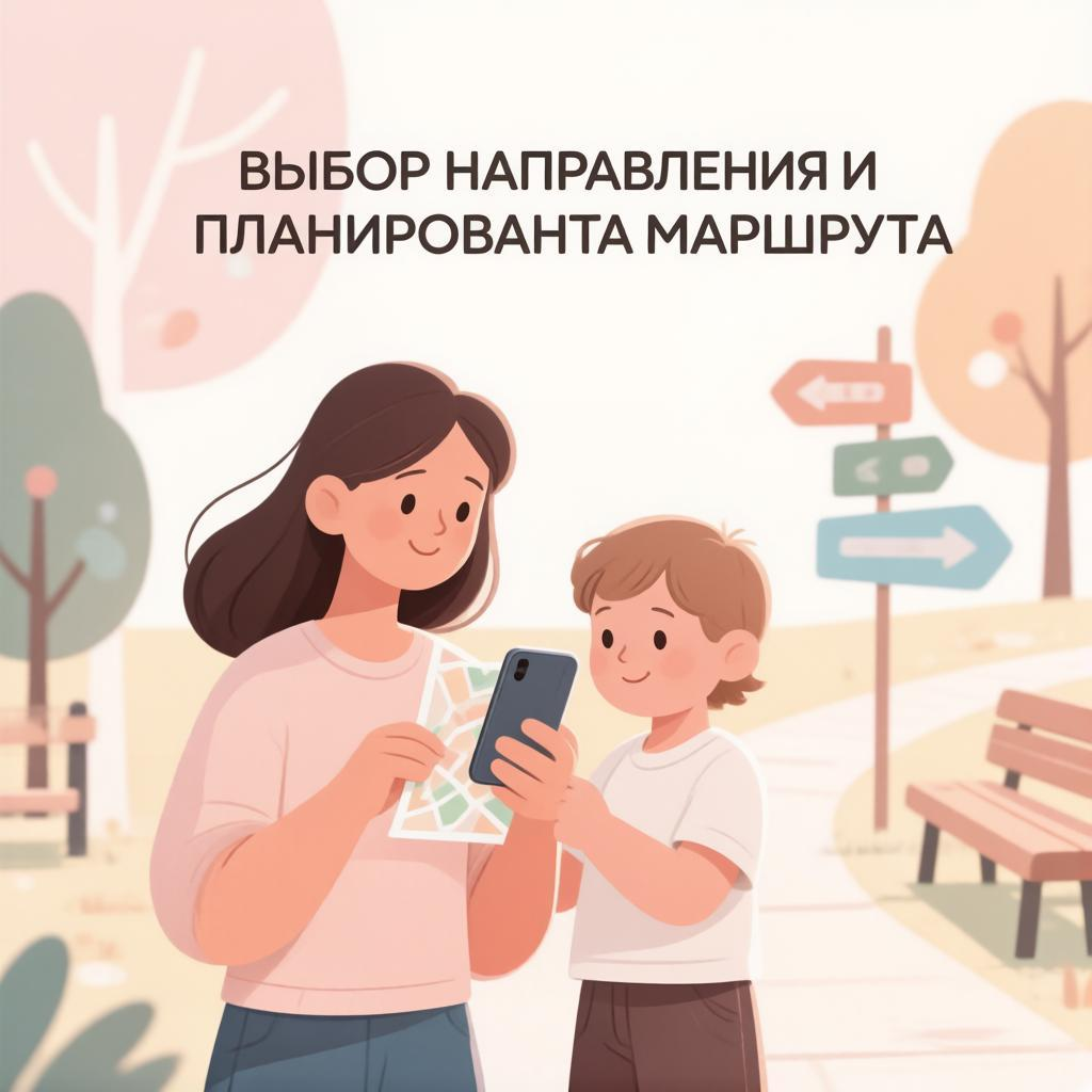 Выбор направления и планирование маршрута