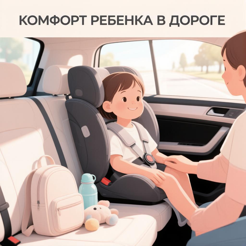 Комфорт ребенка в дороге
