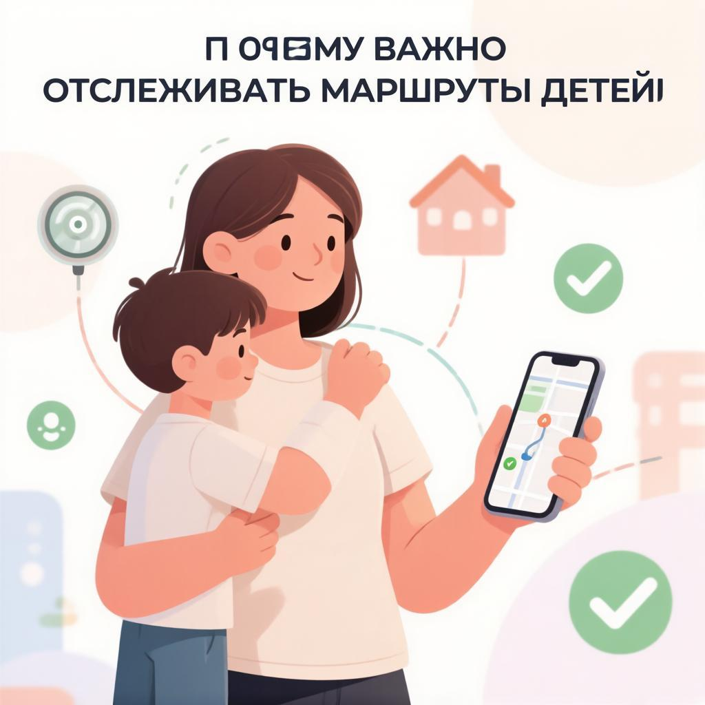 Почему важно отслеживать маршруты детей