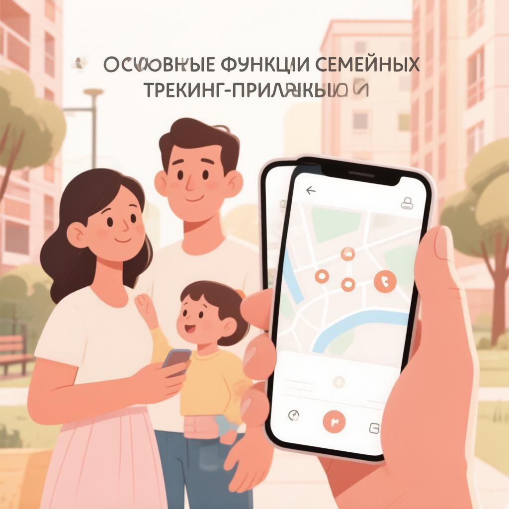 Основные функции семейных трекинг-приложений