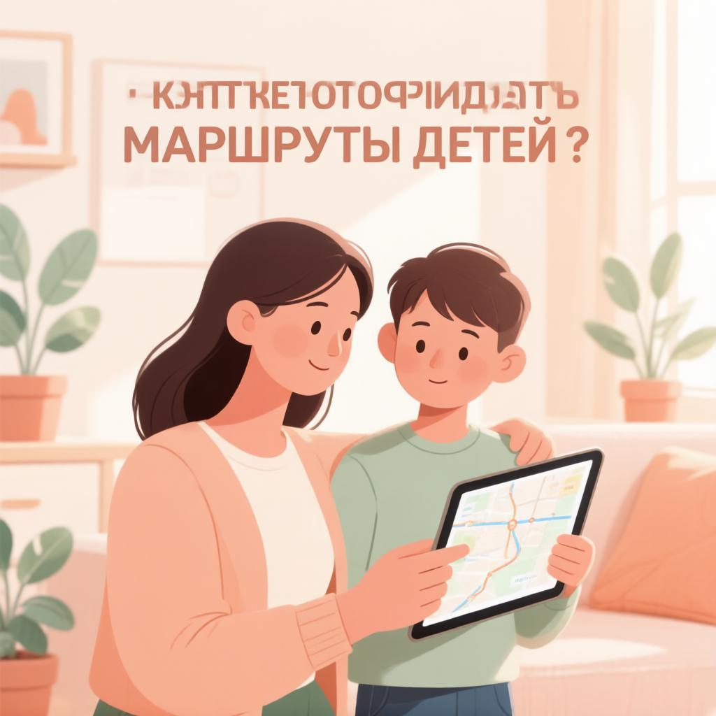 Зачем нужно контролировать маршруты детей?