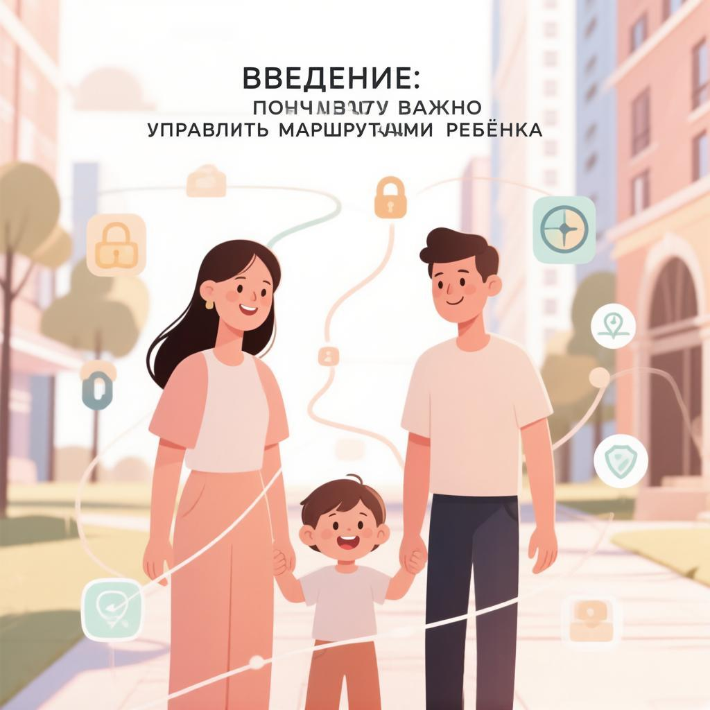 Введение: почему важно управлять маршрутами ребенка