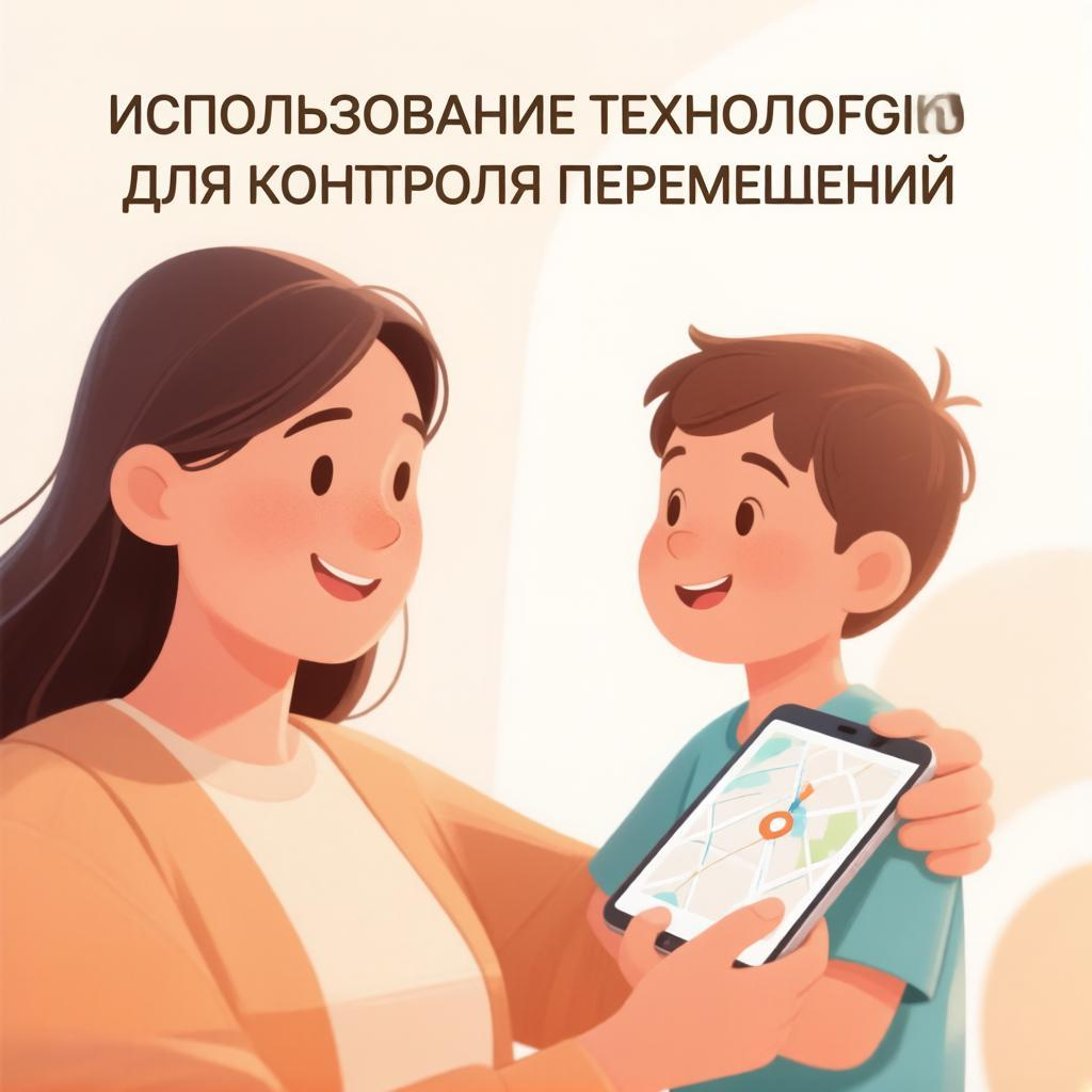 Использование технологий для контроля перемещений