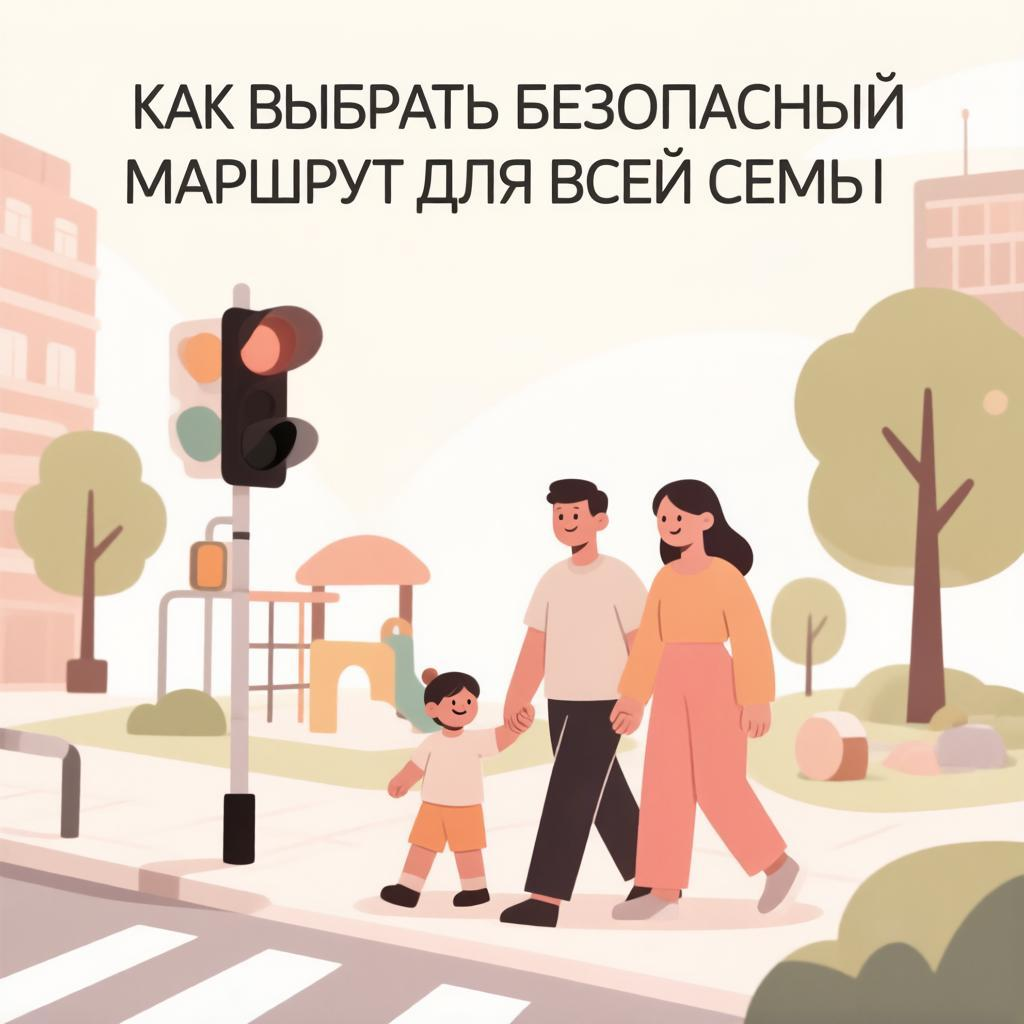Как выбрать безопасный маршрут для всей семьи