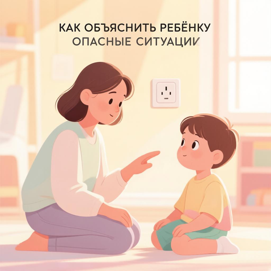 Как объяснить ребёнку опасные ситуации
