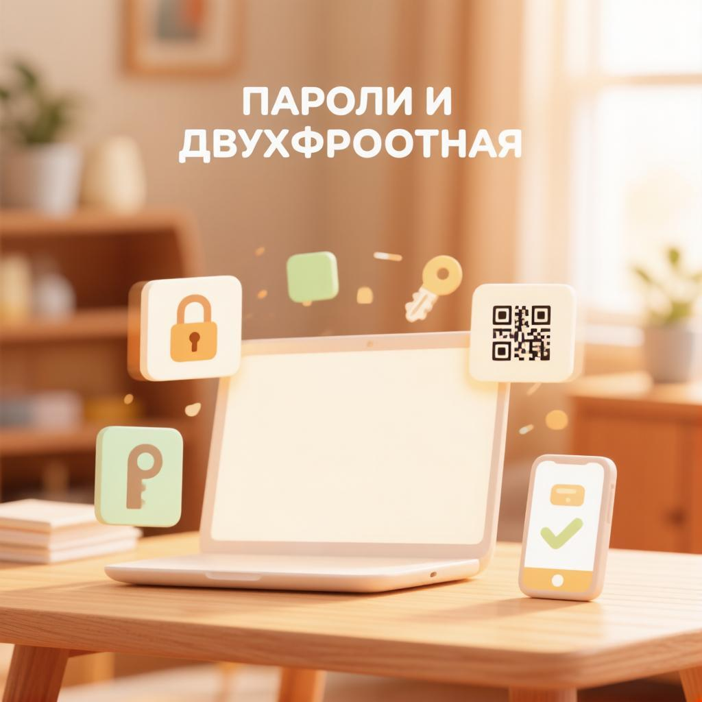 Пароли и двухфакторная аутентификация