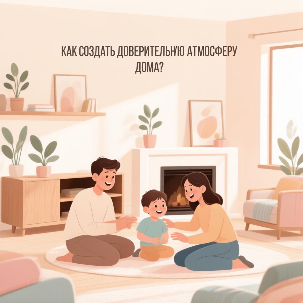Как создать доверительную атмосферу дома?