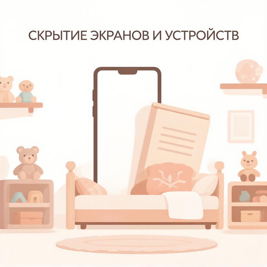 Скрытие экранов и устройств