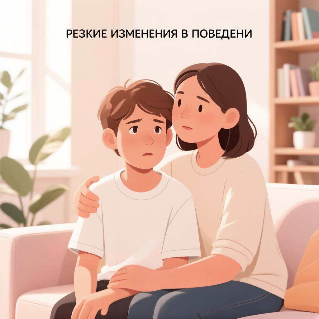 Резкие изменения в поведении