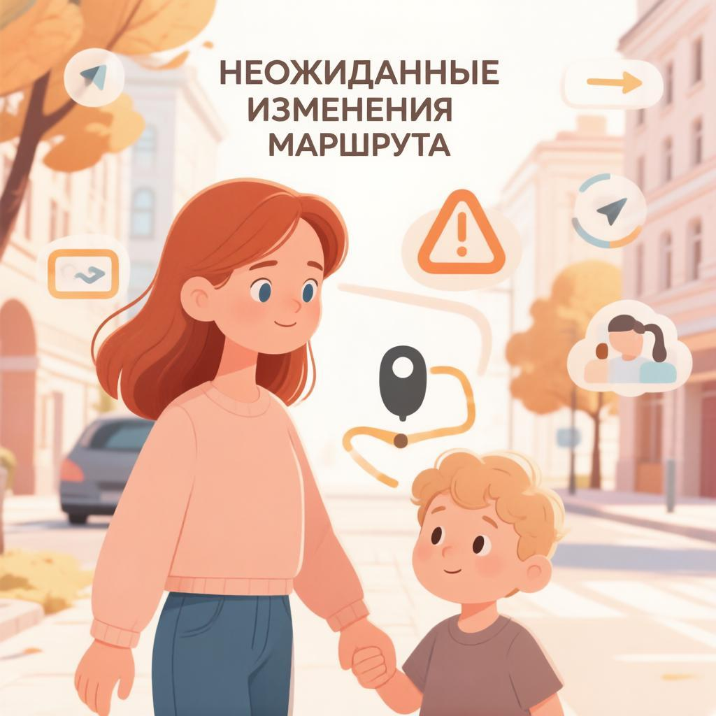 Неожиданные изменения маршрута