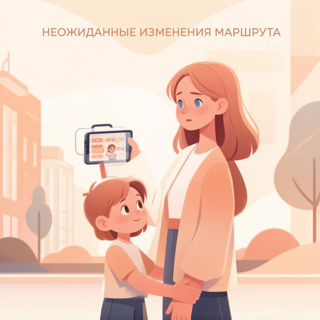 Неожиданные изменения маршрута