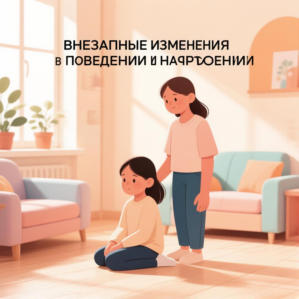 Внезапные изменения в поведении и настроении